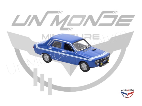Renault 12 Gordini 1971 Bleu-de-France Blue