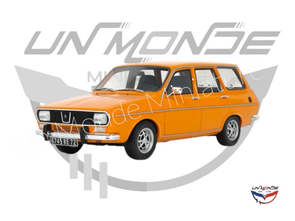 Renault 12 TS Break 318 1975 Orange Andalou