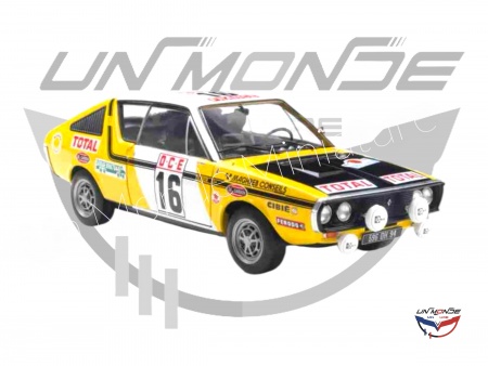 Renault 17 PH.1 #23 PRIVE/TILBERT 1976 Yellow