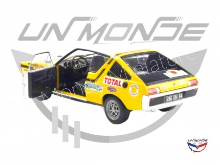 Renault 17 PH.1 #23 PRIVE/TILBERT 1976 Yellow