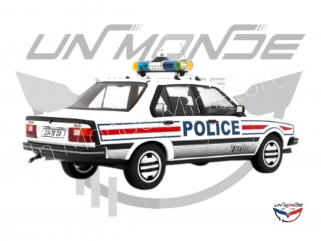 Renault 18 Turbo Police Nationale 1982