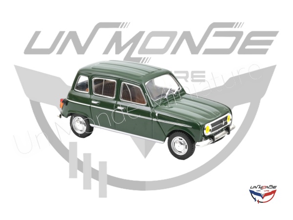 Renault 4 1974 Dark Green