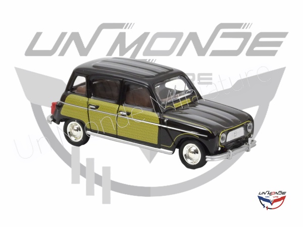 Renault 4 Parisienne 1963 Black & Yellow