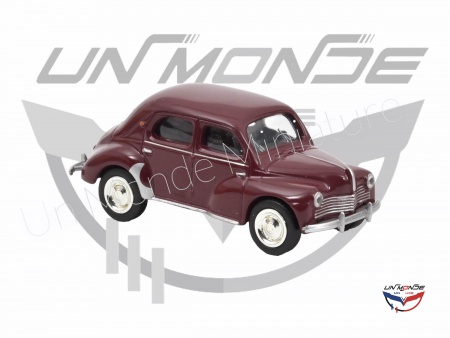 Renault 4CV 1950 Maroon