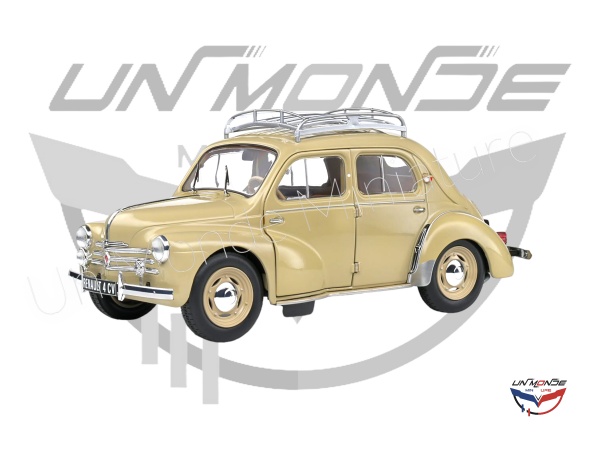 Renault 4CV Beige 1956