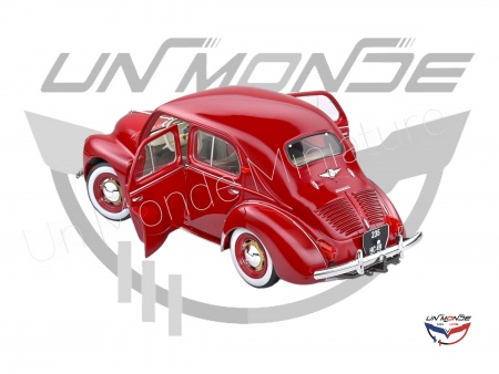 Renault 4CV Red 1956