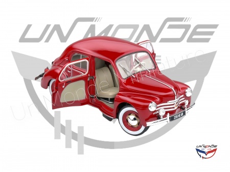 Renault 4CV Red 1956