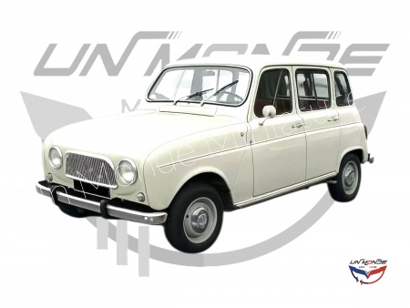 Renault 4L 1965 Blanc Rejane
