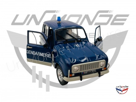 Renault 4L GTL Gendarmerie Blue 1978