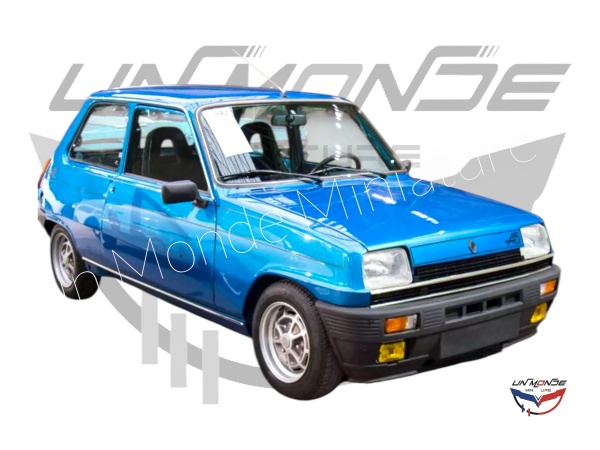 Renault 5 Alpine 1977 Alpina Blue