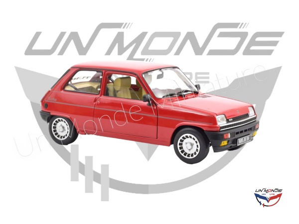 Renault 5 Alpine Turbo 1983 Red