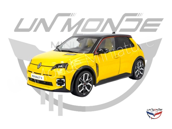 Renault 5 E-Tech 2024 Jaune Pop