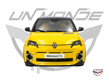 Renault 5 E-Tech 2024 Jaune Pop