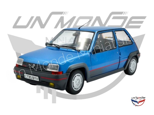 Renault 5 GT Turbo MK1 1985 Bleu Alpine