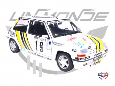 Renault 5 GT Turbo MK2 #19 A.OREILLE-G.THIMONIER 1989 White