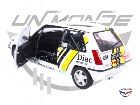 Renault 5 GT Turbo MK2 #19 A.OREILLE-G.THIMONIER 1989 White
