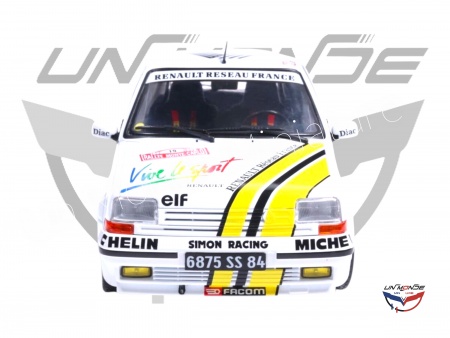 Renault 5 GT Turbo MK2 #19 A.OREILLE-G.THIMONIER 1989 White