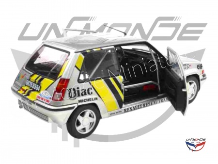 Renault 5 GTR Turbo MK2 #17 A.OREILLE 1989 Silver
