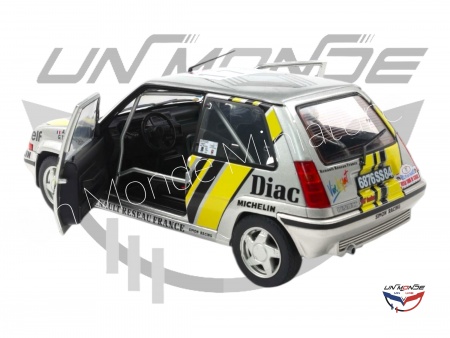 Renault 5 GTR Turbo MK2 #17 A.OREILLE 1989 Silver