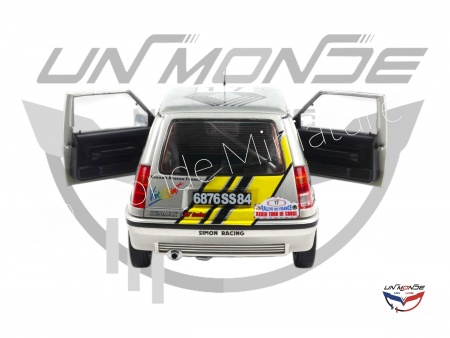 Renault 5 GTR Turbo MK2 #17 A.OREILLE 1989 Silver