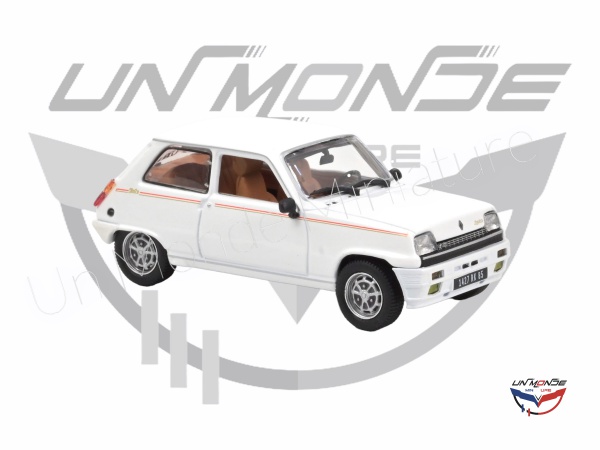 Renault 5 Lauréate Turbo 1985 White