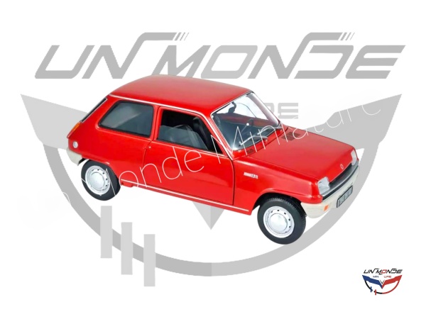 Renault 5 TL 1972 Rouge