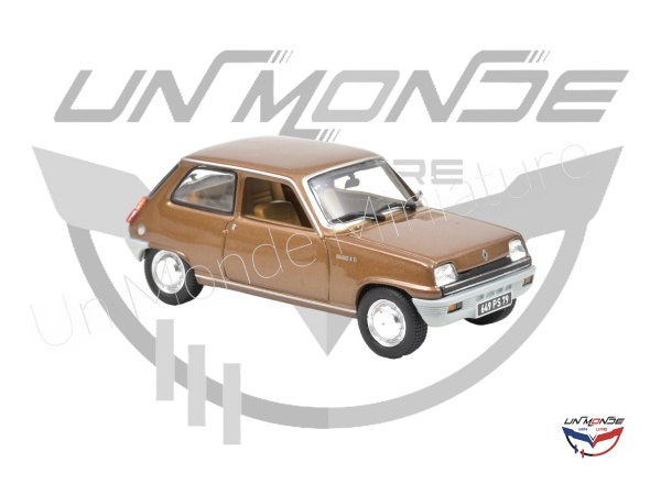 Renault 5 TL 1974 Brown Metallic