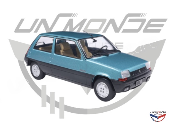 Renault 5 TL 1985 Light Blue