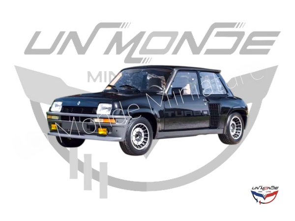 Renault 5 Turbo 1980 Noir