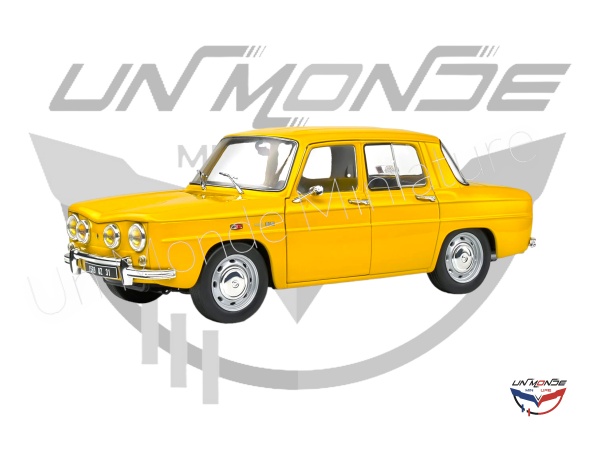 Renault 8 S Yellow 1968