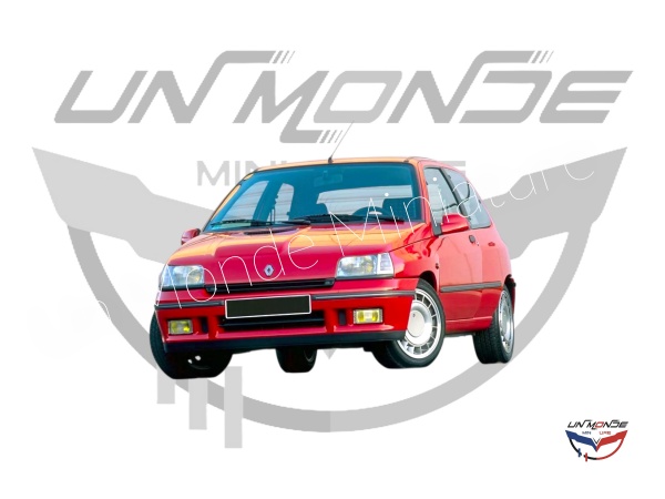 Renault Clio 16S 1991 Rouge Jet-Car