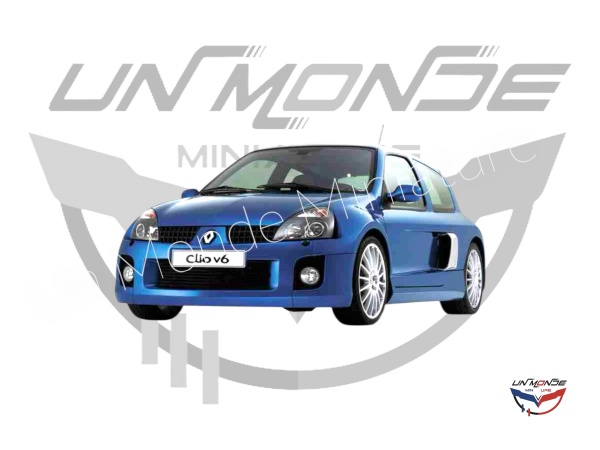 Renault Clio V6 PH.2 2003 Bleau Iliade