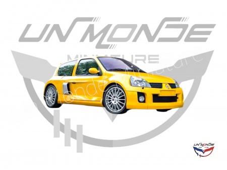 Renault Clio V6 PH.2 2003 Jaune Sirius