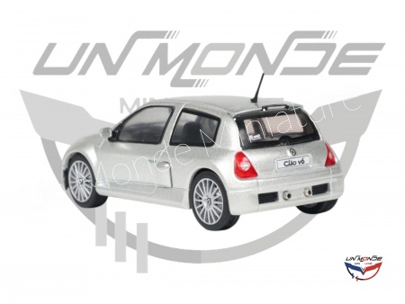 Renault Clio V6 Phase 2 647 2004 Gris Titane