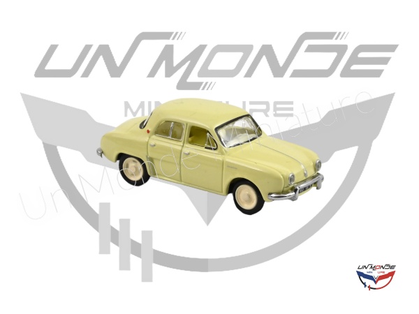 Renault Dauphine 1956 Parchemin Yellow