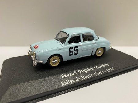 Renault Dauphine Gordini Rallye de Monte Carlo 1958