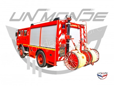 Renault G230 Phase 2 FPT Camiva Rouge Avec Decalques
