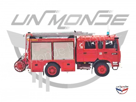 Renault G230 Phase 2 FPT Camiva Rouge Avec Decalques