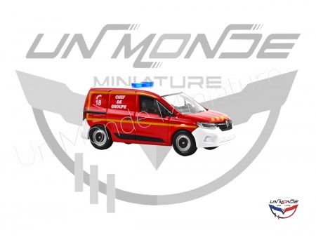 Renault Kangoo Van 2023 Pompiers Chef de Groupe