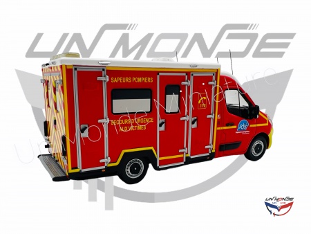 Renault Master 2014 Sdis 31 Secours d\'Urgence Aux Victimes Exclu