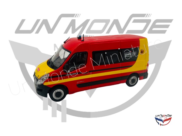 Renault Master 2014 Sécurité Civil CORTE Transport de Troupe Exclu