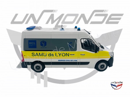 Renault Master 2019 Samu 69 Exclu