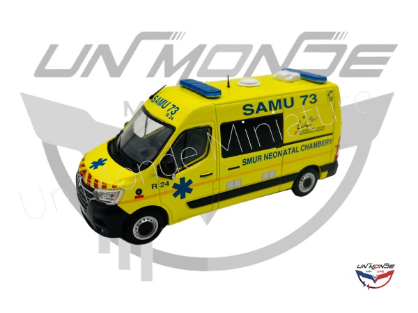 Renault Master 2019 SAMU 73 Smur Nonatal Chambry Exclu