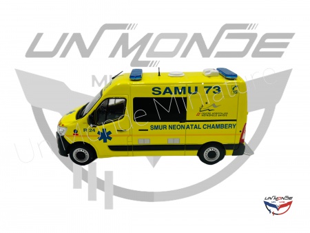 Renault Master 2019 SAMU 73 Smur Néonatal Chambéry Exclu