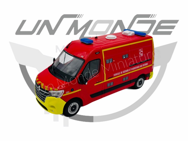 Renault Master 2019 VSAV avec dcalques