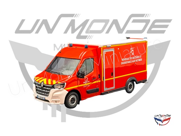 Voiture shop pompier miniature