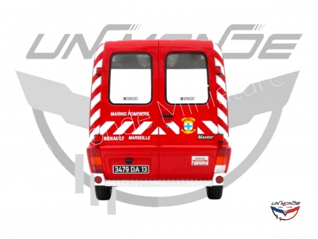 Renault Master T30 VSAB Pompiers 1980 Red
