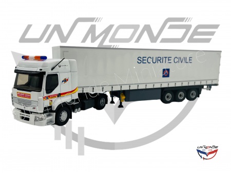 Renault Prémium DXI Remorque Tautliner  SECURITE CIVIL Exclu