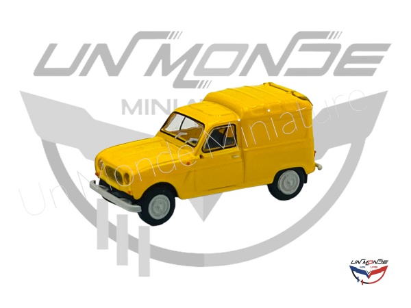 Renault R4 Fourgonnette Yellow