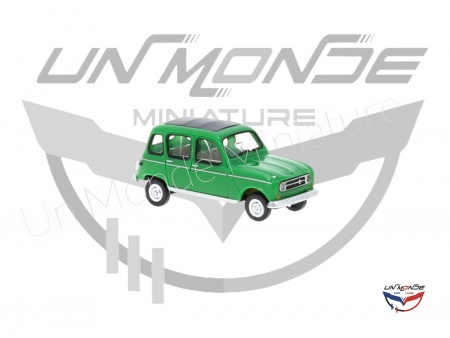 Renault R4 Parisienne Green